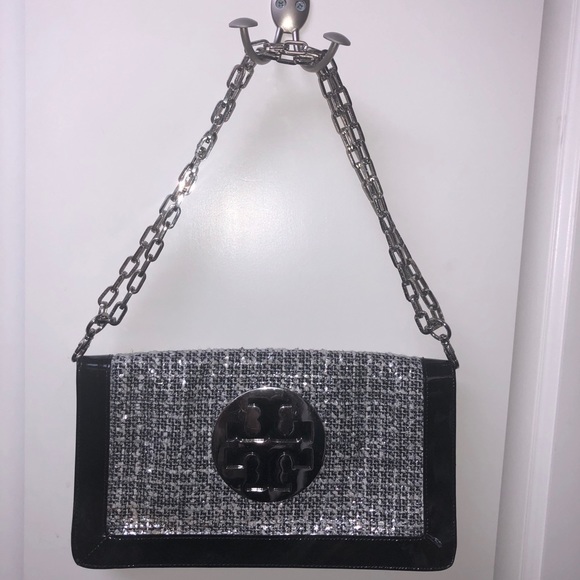 Tory Burch Handbags - Tory Burch Foldable clutch/shoulder bag Tory Burch Handbags - Tory Burch Foldable clutch/shoulder bag